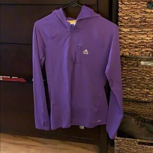Adidas purple hoodie